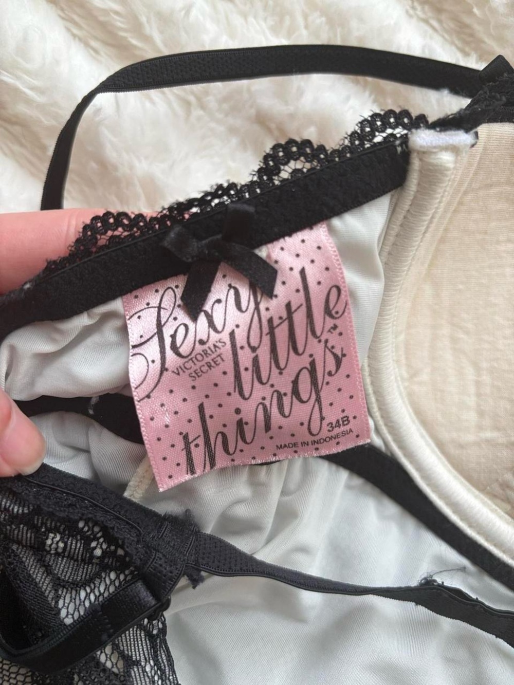 Victoria's Secret Black Lace Babydoll Chemise - Picture 7 of 7